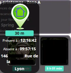 Gestion de la présence avancées