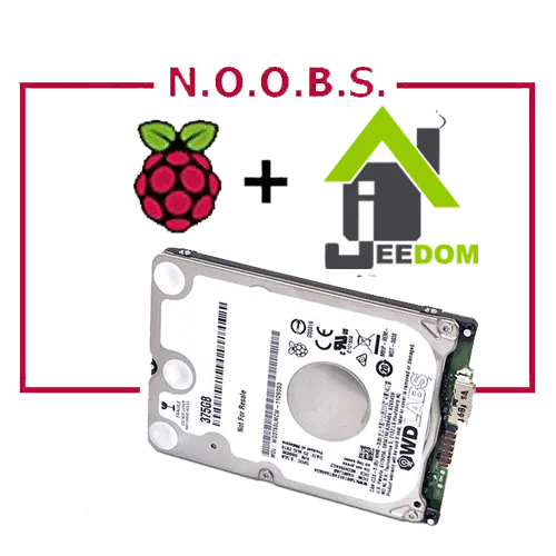 Jeedom sur Raspberry et Disque dur externe